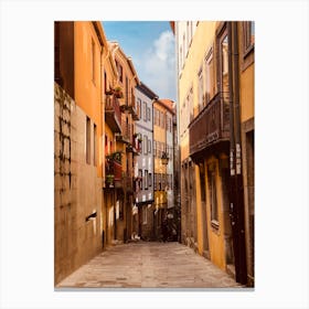 Streets of Porto Canvas Print