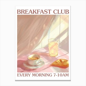 Breakfast Club Pit Bread 1 Canvas Print