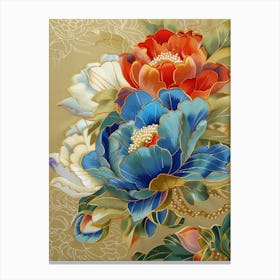 Chinese Flower Painting 47 Canvas Print