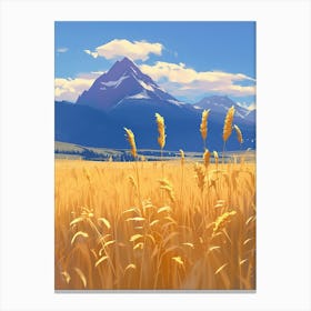 Wheat Field Canvas Print