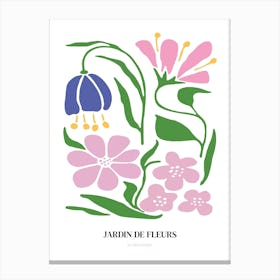 Jardin De Fleurs No 7 Canvas Print