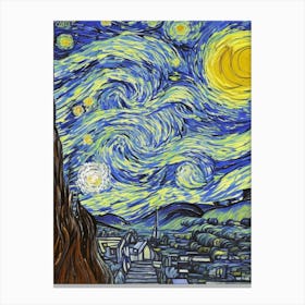 Starry Night 209 Canvas Print