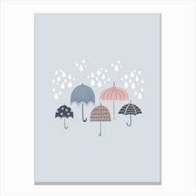 Rainy Days Canvas Print