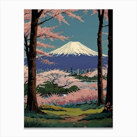 Mt Fuji 1 Canvas Print