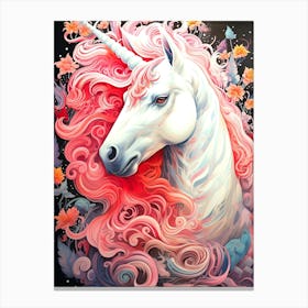 Unicorn 4 Canvas Print