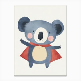 Koala Super Hero Canvas Print