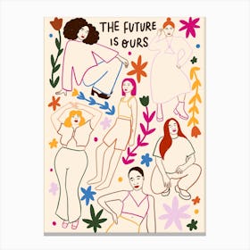The Future Is Feminist Canvas Print