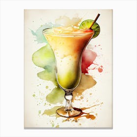 Cocktail Painting drinks Canvas Print