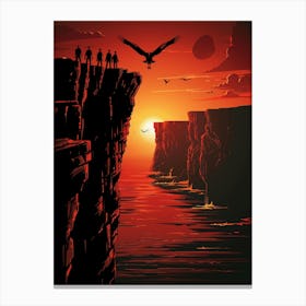 Cliffs Of Dover Canvas Print