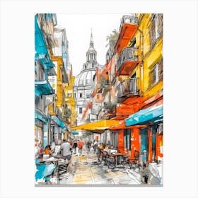 urbansketcher Canvas Print