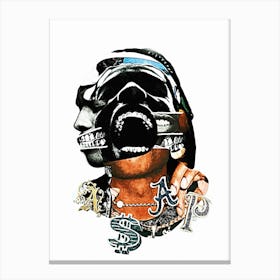 asap rocky 1 Canvas Print