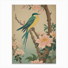 Oriental Spring Bird Stampe su tela