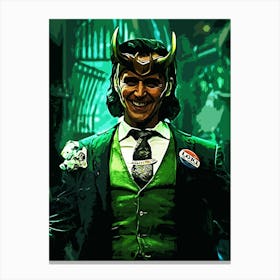 Loki movie 4 Canvas Print