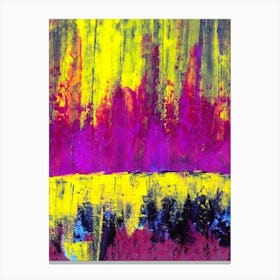 Abstract Paint Background. Modern painting. Canvas Print