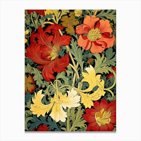 Floral Wallpaper Pattern 1 Canvas Print