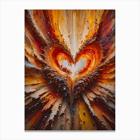 Heart Of Fire~ Escape Clause ~ Reimagined Canvas Print