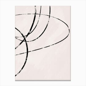 Abstract Circles 1 Canvas Print