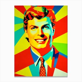 Christopher Reeve Colourful Pop Movies Art Movies Canvas Print