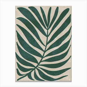 Palm Leaf 7 Canvas Print