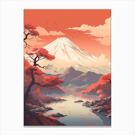 Mount Fuji Japan 2 Hiking Trail Landscape Canvas Print