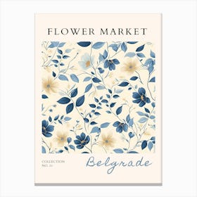 Flower Market 28 Canvas Print