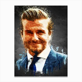 David Beckham Canvas Print