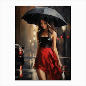 Rainy Day Canvas Print