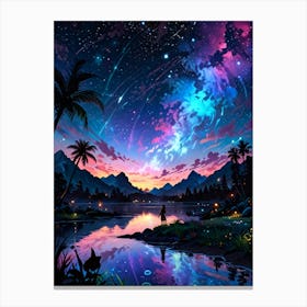 Night Sky 10 Canvas Print