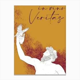 In Vino Veritas Canvas Print