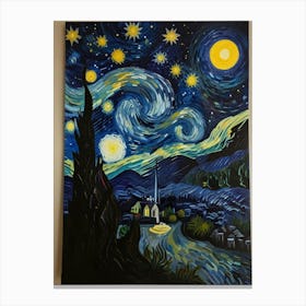 Starry Night 38 Canvas Print