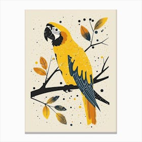 Yellow Macaw 4 Canvas Print