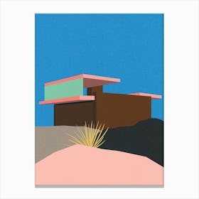 Kaufmann Desert House Canvas Print
