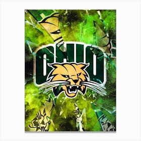 Ohio Bobcats 1 Canvas Print