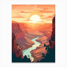 Grand Canyon Sunset Canvas Print