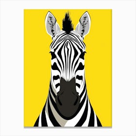 Zebra 15 Canvas Print