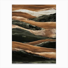 Sand Dunes Canvas Print