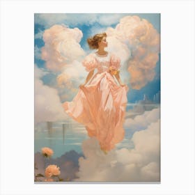 Angel In The Sky Canvas Print