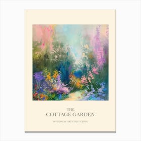 Cottage Garden Poster Wild Garden 1 Canvas Print