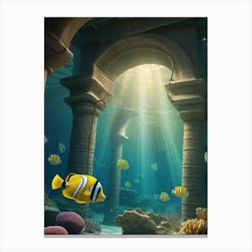 Beauty of underwater world 15 Canvas Print