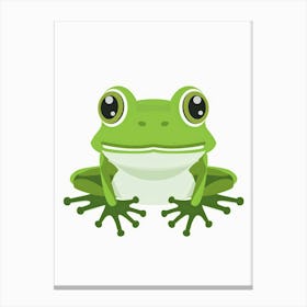 Cute Frog 6 Canvas Print