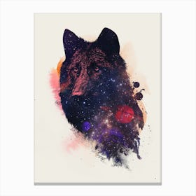 Universal Wolf Canvas Print