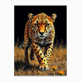 Wild Animal Creative Portrait 94 Canvas Print