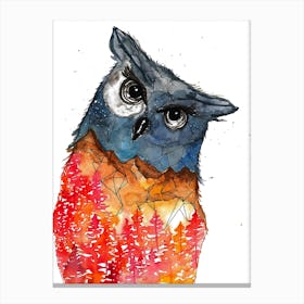 Owl I Canvas Print