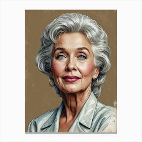 Jane Fonda 1 Canvas Print