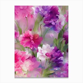 Ethereal Asters Canvas Print
