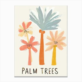 Palm Trees No 2 Canvas Print