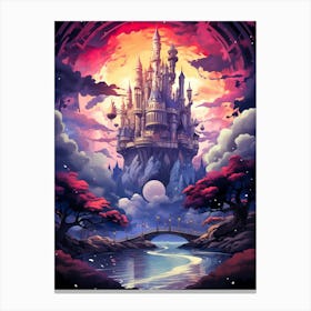 Castle In The Sky 12 Canvas Print