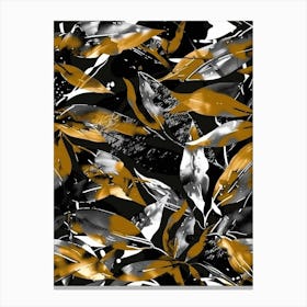 Abstract Leaves 62 Canvas Print