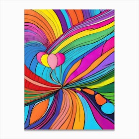 Abstract Painting-Reimagined 4 Canvas Print