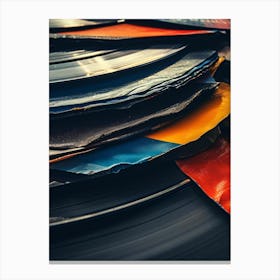 Vinyl Records 4 Canvas Print